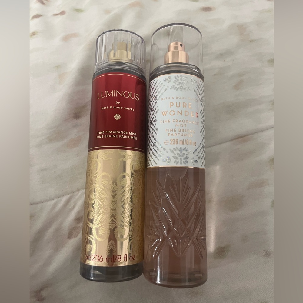 Brand new Bath & body Works perfume mist bundle